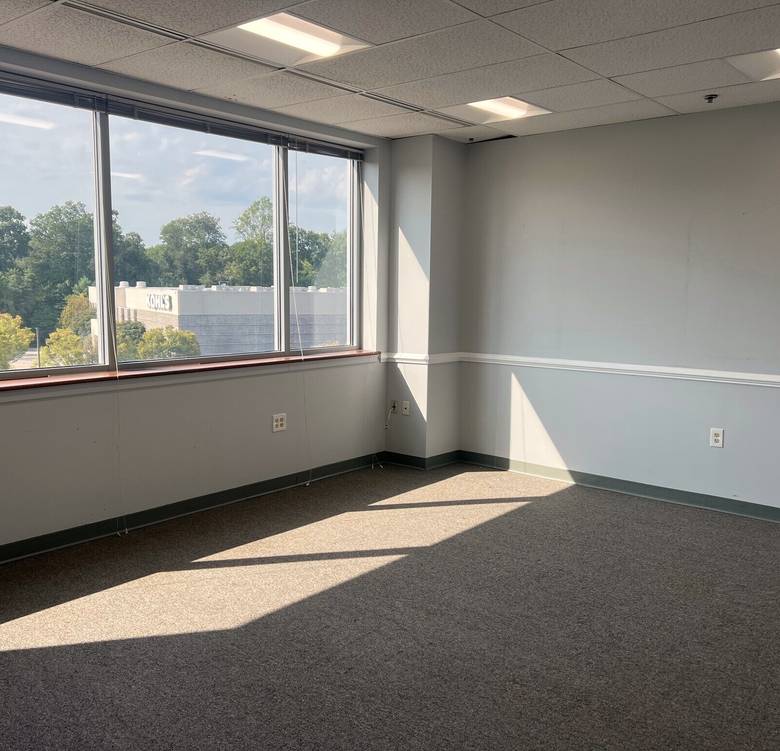 Suite interior with abundant natural light